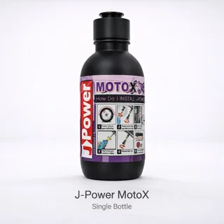 ژل ضد پنچری جی پاور MotoX | مخصوص موتورسیکلت های تیوبلس | تک بطری